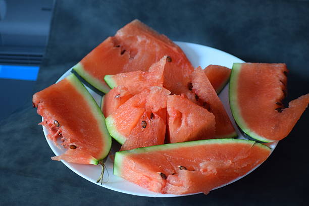 Fresh fruits and vegetables rich in hydration minerals